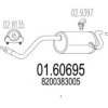 MTS 01.60695 End Silencer